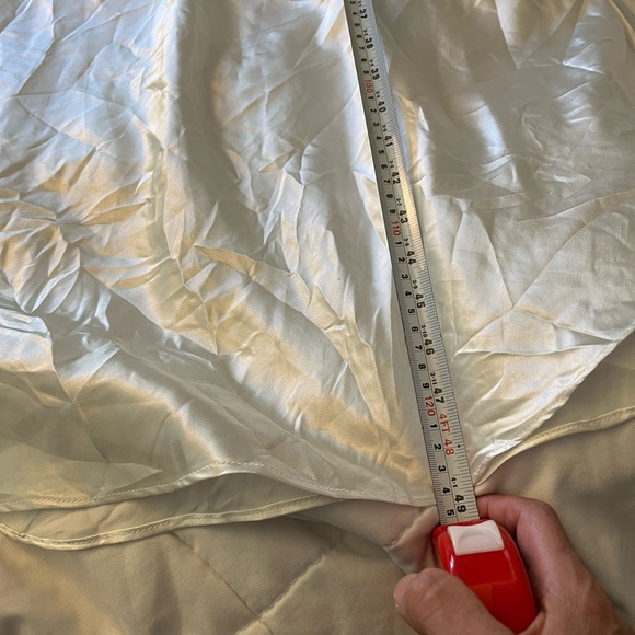 Vintage  Jia's intimate satin slip dress lingerie lace bridal romantic , size S - Picture 13 of 13